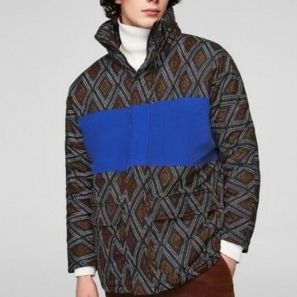 NWOT Zara Men Puffer Jacket